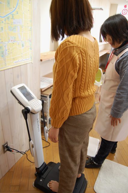 松本ヘルス・ラボ・オフィス　体組成計で骨密度の計測が可能