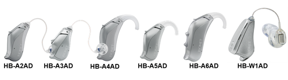 耳かけ型補聴器６機種