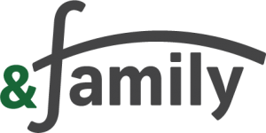 株式会社 and family _ロゴ